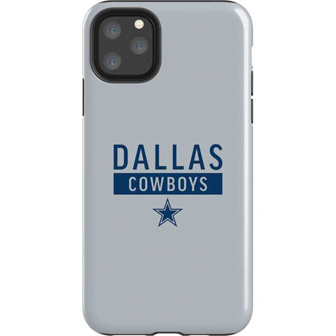 NFL Dallas Cowboys Silver Performance Series iPhone Cases